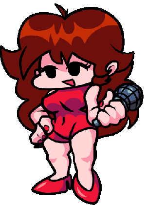 This is the Avatar Image for the Girlfriend (FNF, Mario's Madness) AI Voice and Text to Speech Generator